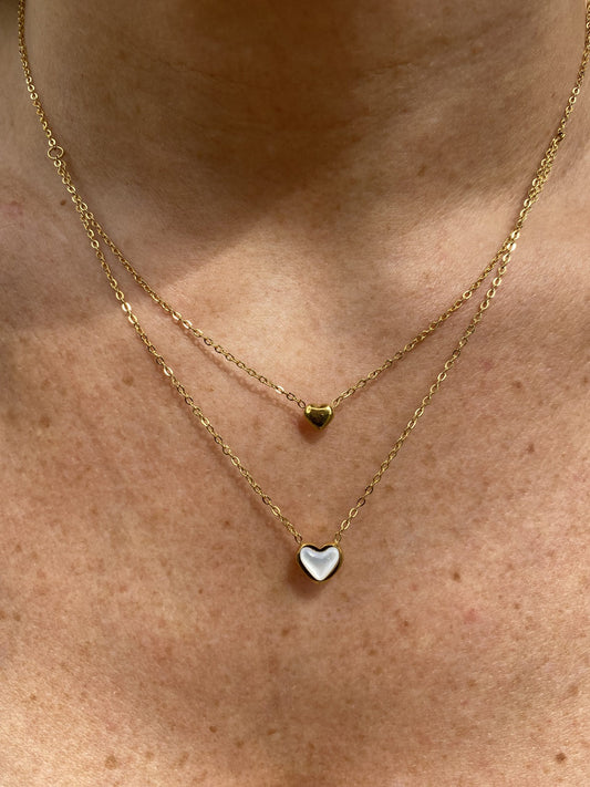 Collana Double cuori