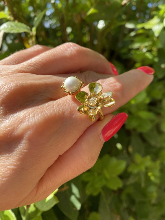 Anello Fiore di loto